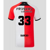 Feyenoord David Hancko #33 Domáci futbalový dres 2024-25 Krátky Rukáv